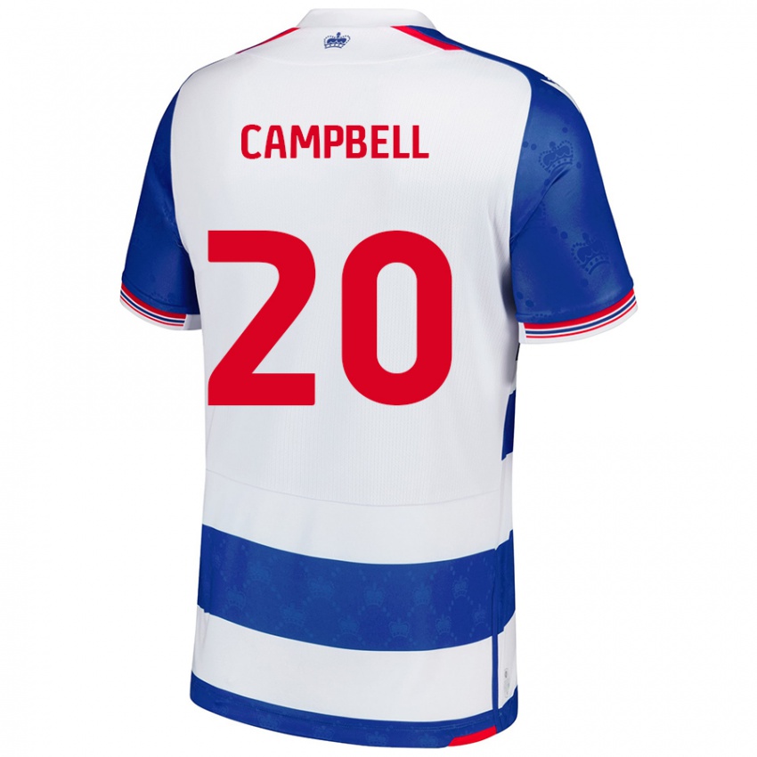 Gyermek Chem Campbell #20 Kék Fehér Hazai Jersey 2024/25 Mez Póló Ing